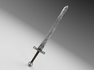 medieval sword 1 Modello 3D