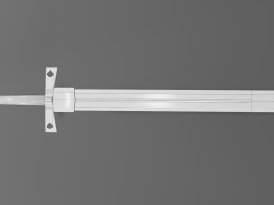 medieval sword 1 Modello 3D