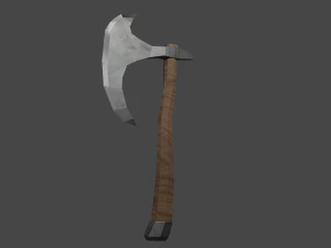 ascia vichinga Modello 3D