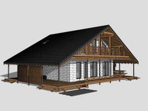 house 3D 模型
