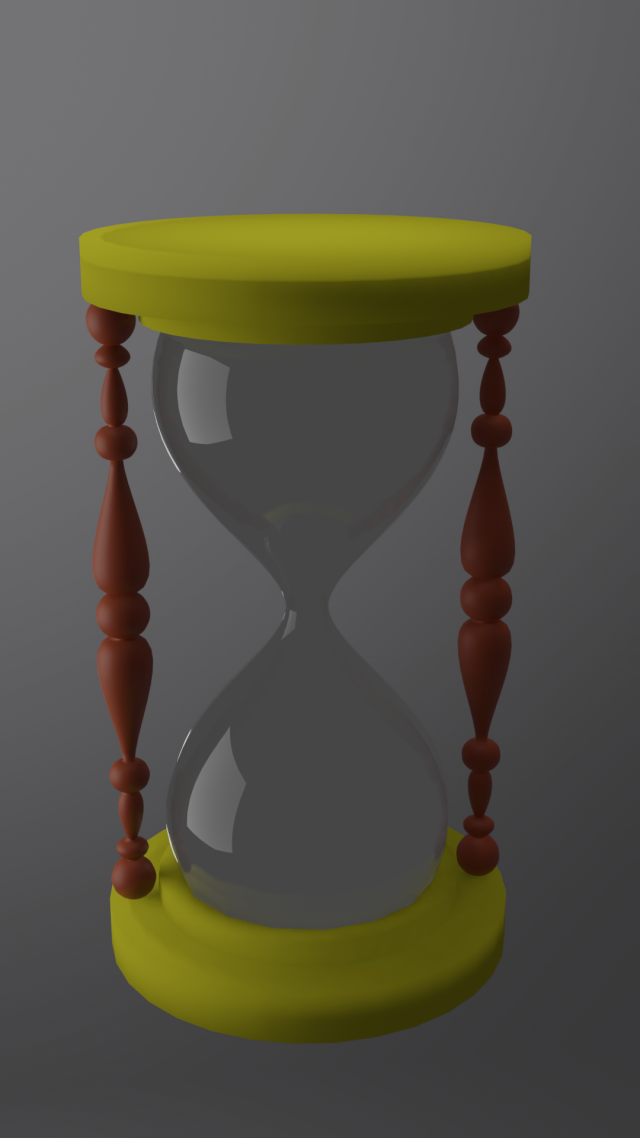 hourglass 3D Model .c4d .max .obj .3ds .fbx .stl .blend 