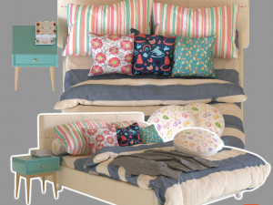 bed01 Modelo 3D