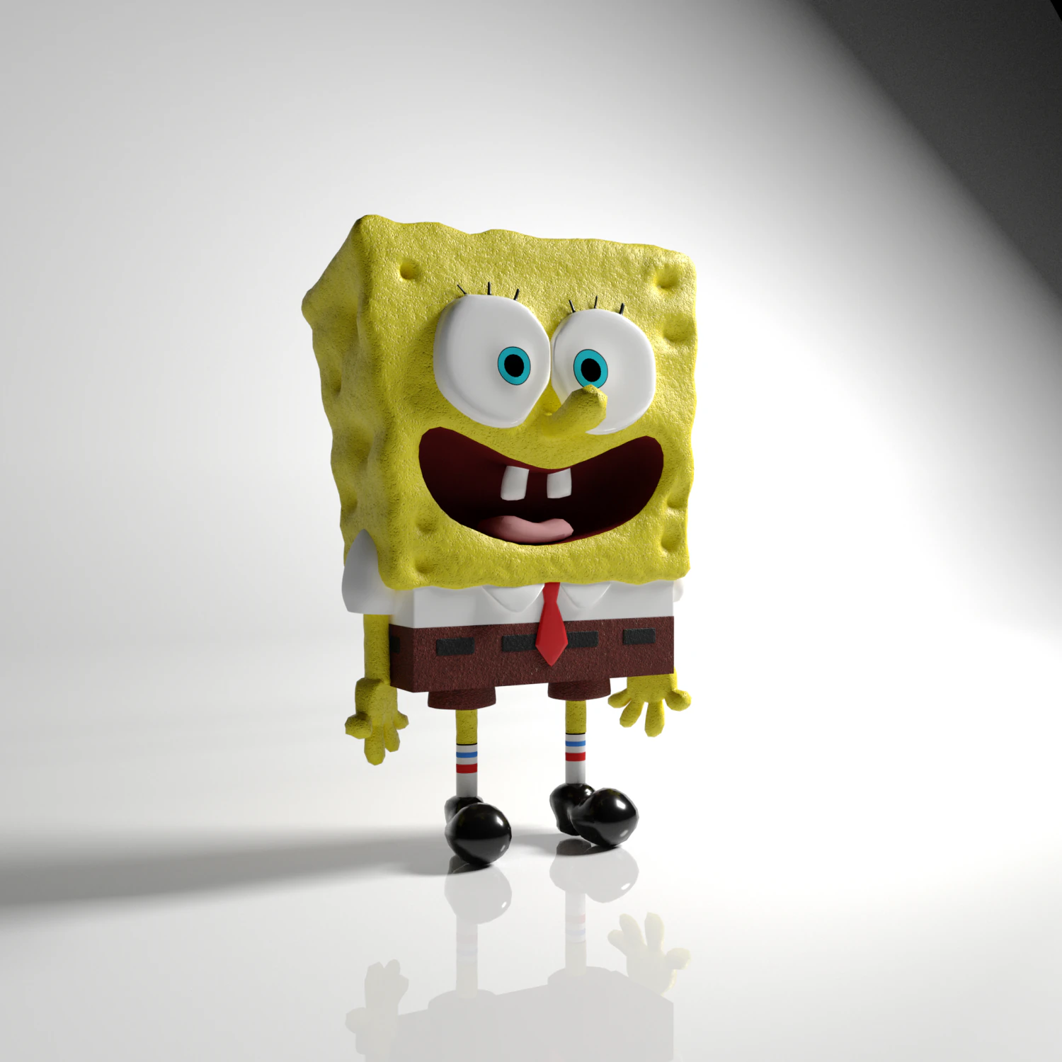 spongebob squarepants 3D Model .c4d .max .obj .3ds .fbx .stl .blend 