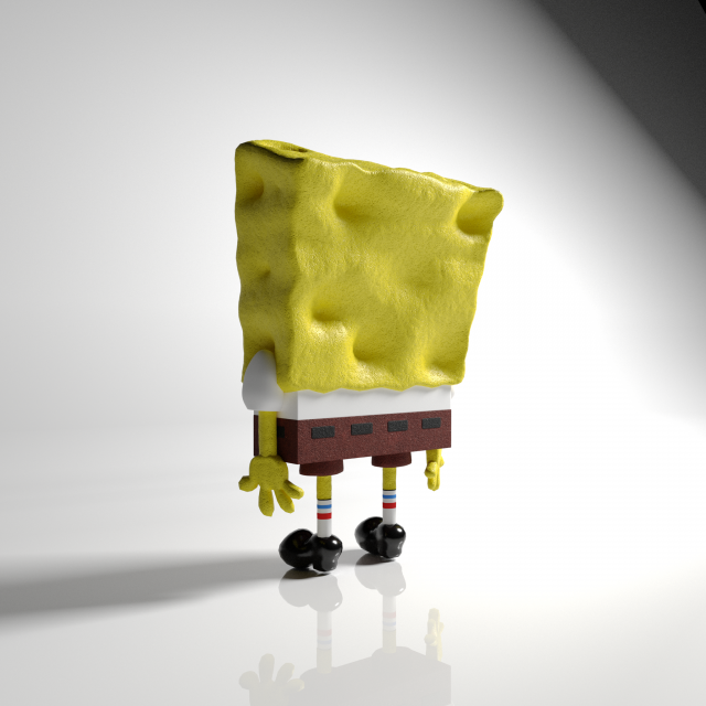 Spongebob Squarepants 3d Model In Cartoon 3dexport