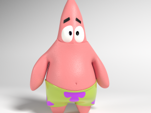 patrick star 3D Model