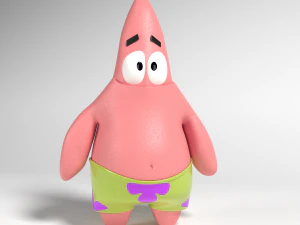 패트릭 스타 3D 모델