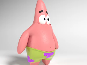 patrick star 3D Model