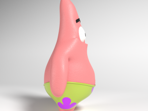 patrick star 3Dモデル