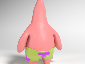 patrick star 3Dモデル