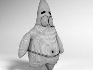 patrick star 3Dモデル