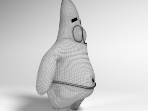 patrick star 3Dモデル