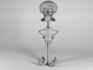 squidward 3D Модель
