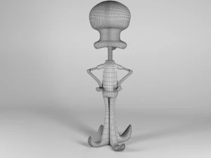 squidward 3D Model