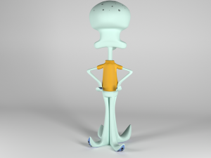 squidward 3D Модель