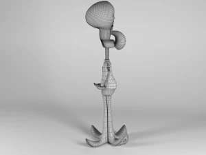 squidward 3D Model