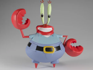 Bay Yengeç 3D Model