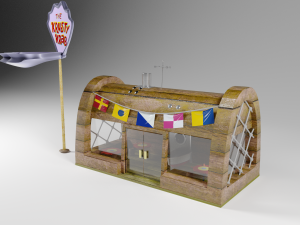 the krusty krab 3D Model