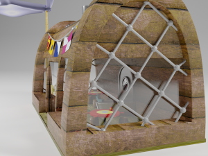 the krusty krab 3D Model