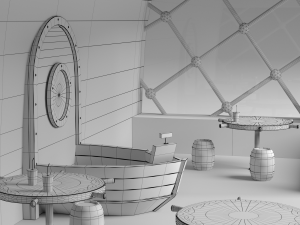 the krusty krab 3D Model