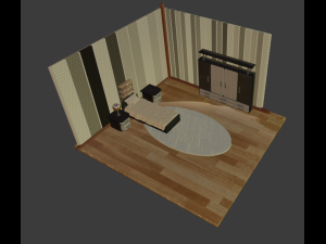 bedroom Modelo 3D