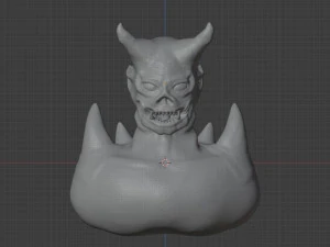 devil 3D Print Model