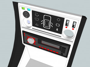 vaz 2107 Modello 3D