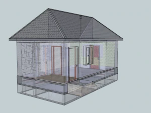 small house 3D Model