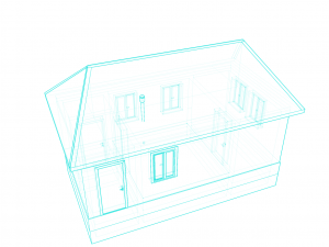 small house Model 3D
