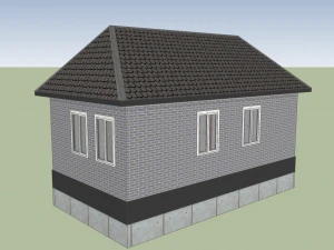 маленький будинок 3D Модель