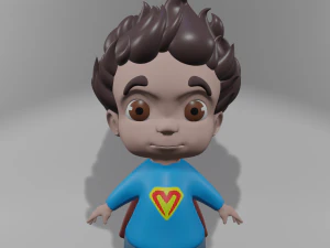 छोटा लड़का 3D मॉडल