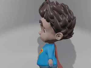 little boy 3D Model