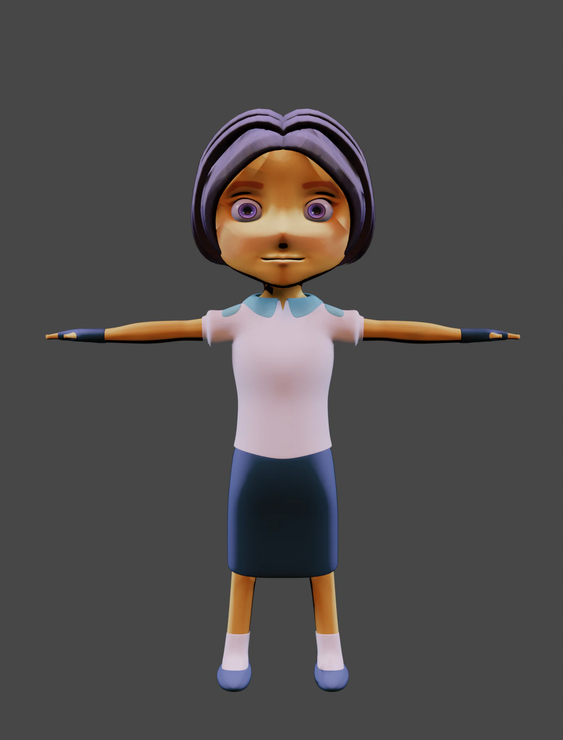 security officer 3D Model .c4d .max .obj .3ds .fbx .stl .blend 