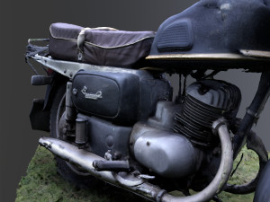 soviet motorbike minsk raw scan Modelo 3D