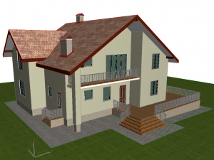 house 3D-Modell