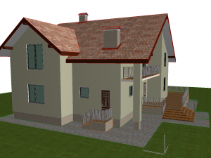 house 3Dモデル