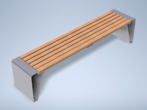bench 1 3Dモデル