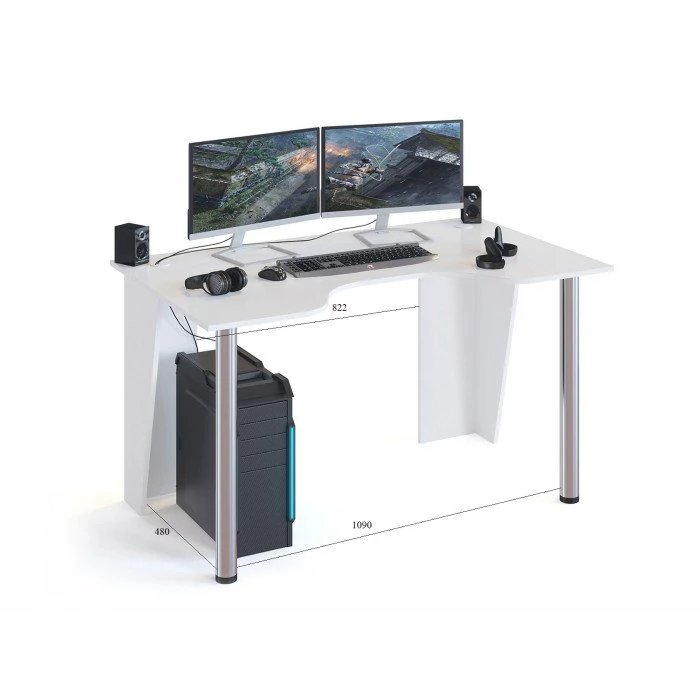 computer desk - sokol-t kst-18 3D Model .c4d .max .obj .3ds .fbx .stl .blend