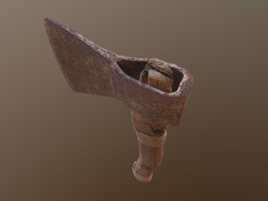 an old worn-out axe 3D Model