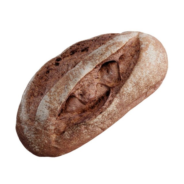 fresh bread 3D Model .c4d .max .obj .3ds .fbx .stl .blend 