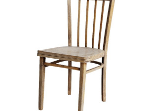 old wooden chair 3D Model