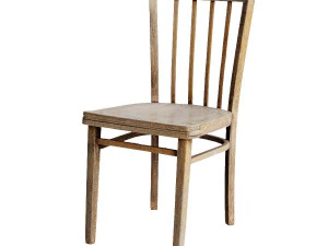 old wooden chair 3D Model