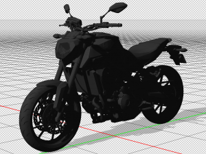 Yamaha mt-09 3D Print Model