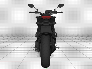 Yamaha mt-09 3D Print Model