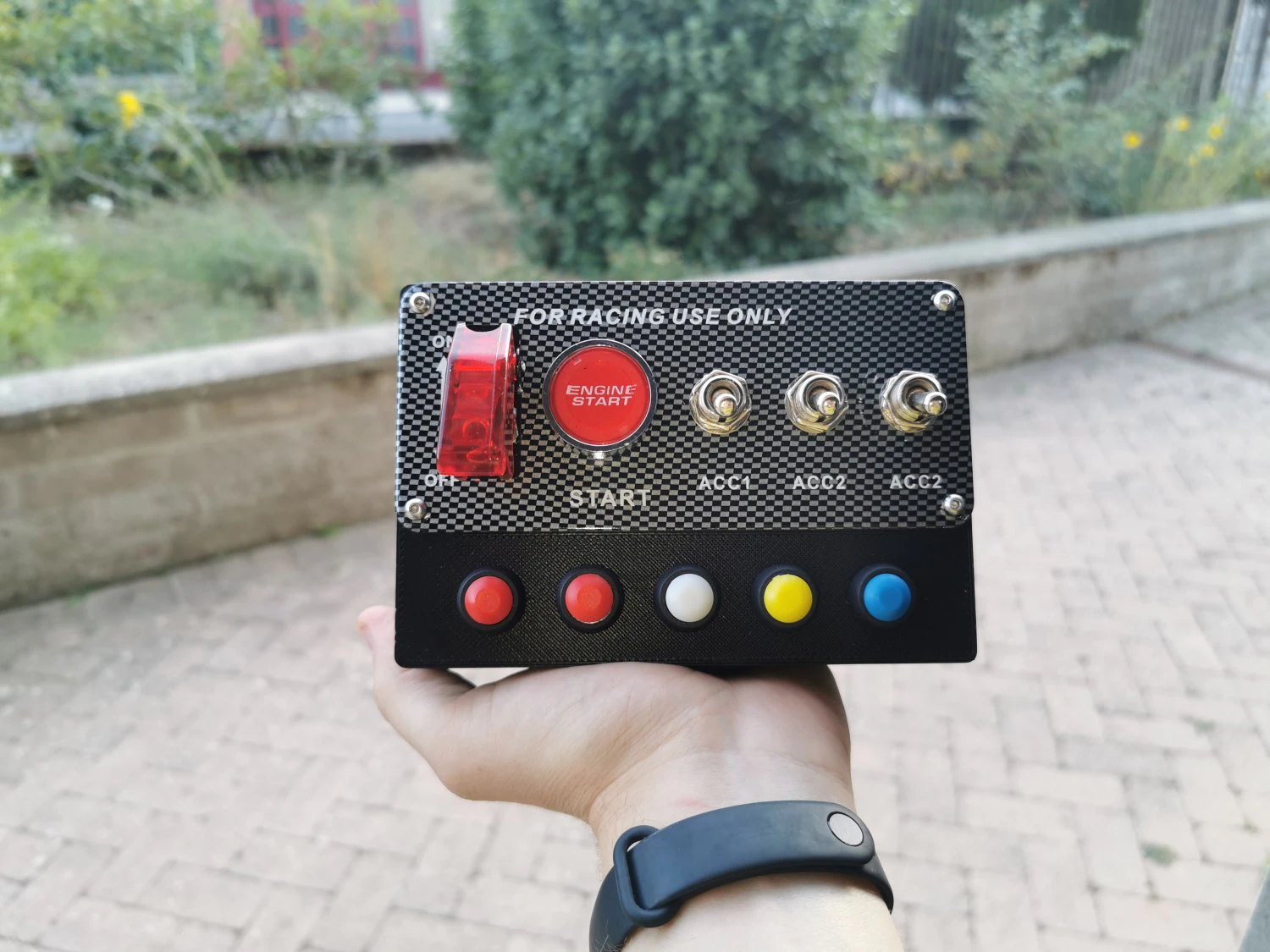 Button box 3D Print Model .c4d .max .obj .3ds .fbx .stl .blend 