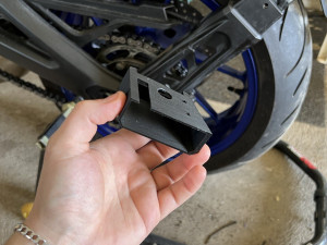 License plate cover YAMAHA MT 09 3D Baskı Modeli