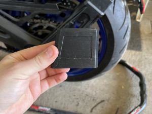 License plate cover YAMAHA MT 09 3D Baskı Modeli