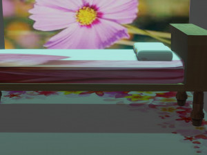 3d design of bed 3D-Modell