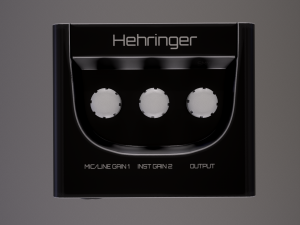 hehringer ym2 - sound card 3D Модель
