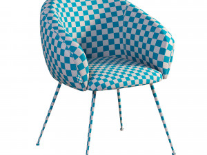 deephouse chair courchevel 3D 模型