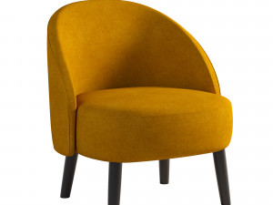 chair ginger by tirolo 3D 模型